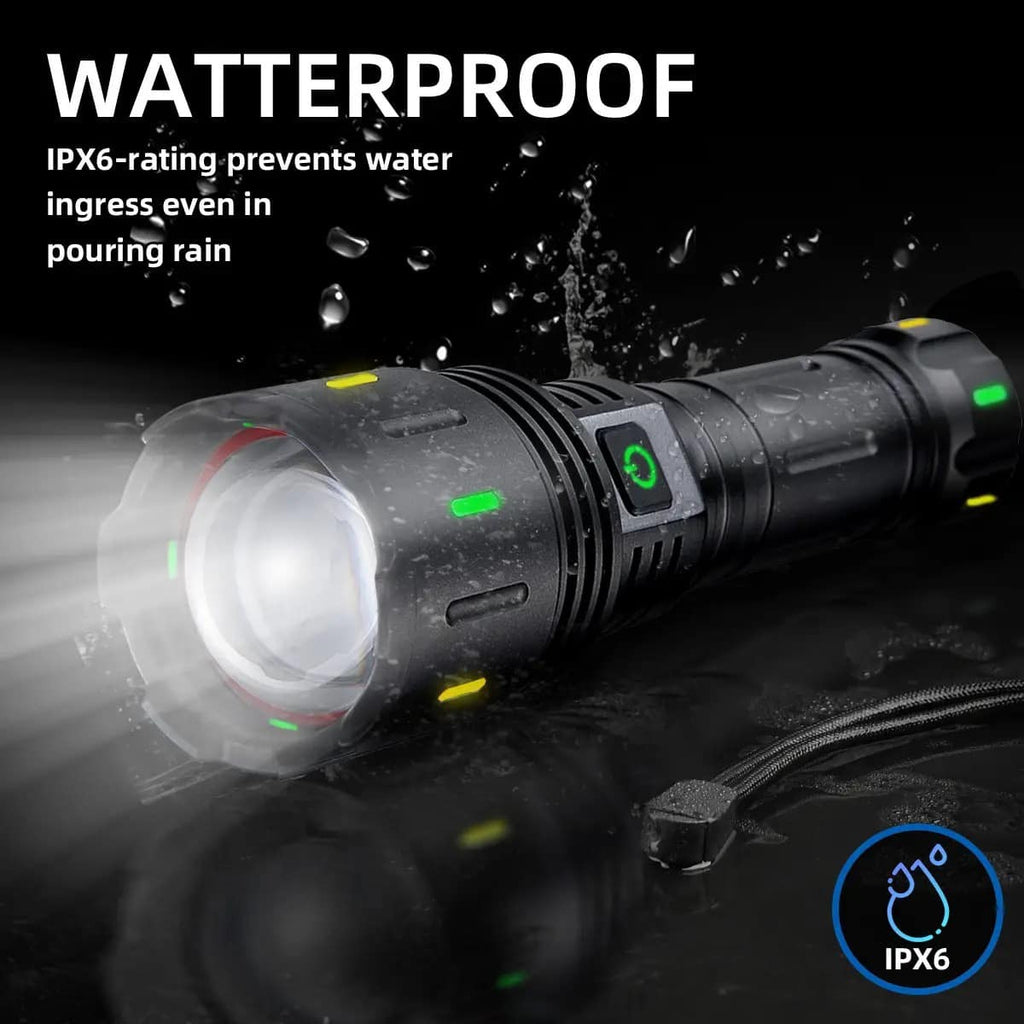 Linterna Led con zoom Alta Potencia
