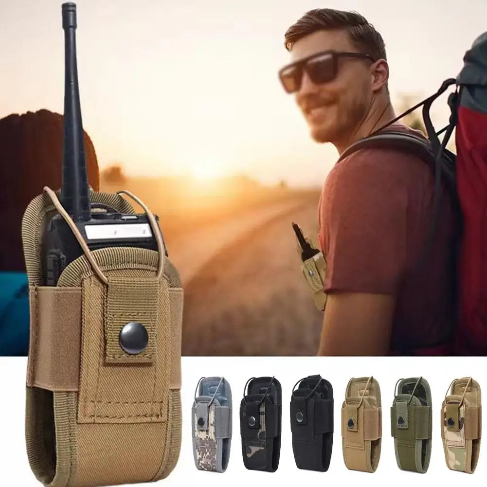 Soporte táctica para Radio, funda para Radios de alta resistencia para portátil BAOFENG