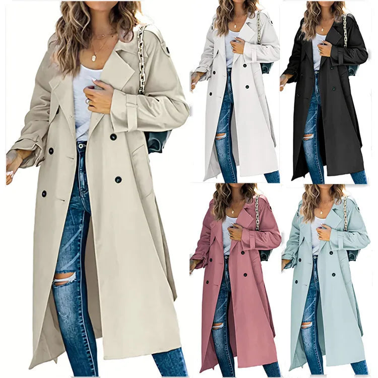Abrigo Gabardina De Mujer primavera