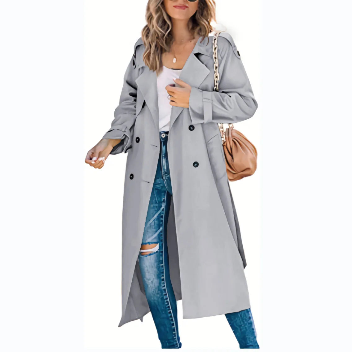 Abrigo Gabardina De Mujer primavera