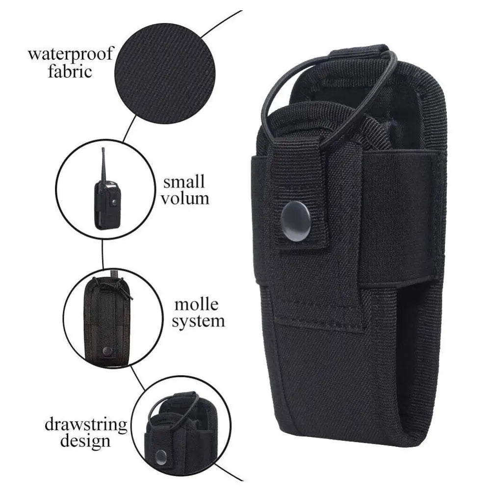 Soporte táctica para Radio, funda para Radios de alta resistencia para portátil BAOFENG