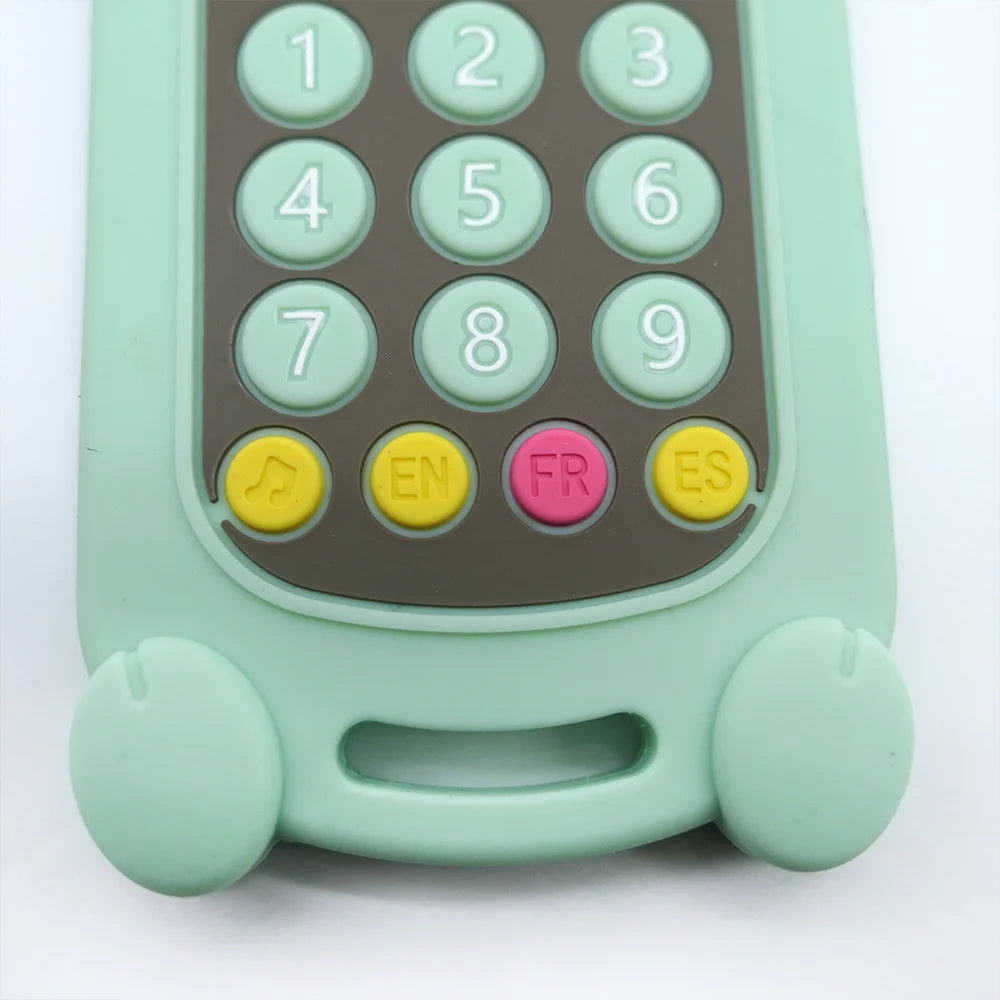 Baby Teether Toy: Realistic Cartoon Remote Control for Soothing Gum Discomfort Remote Control Toy