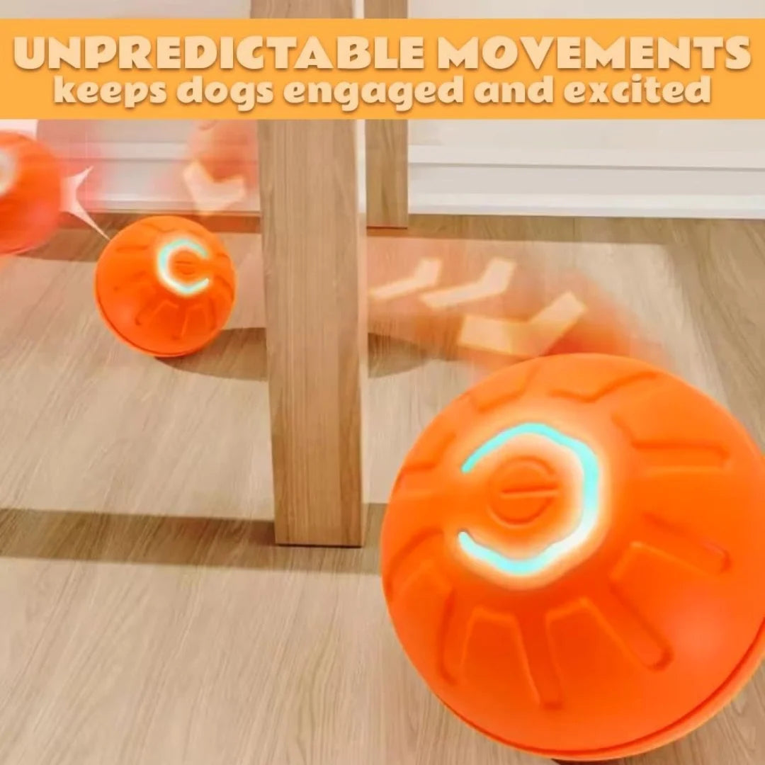 Pelota eléctrica de juguete para mascotas Gravity, pelota inteligente que rebota para perros y gatos.