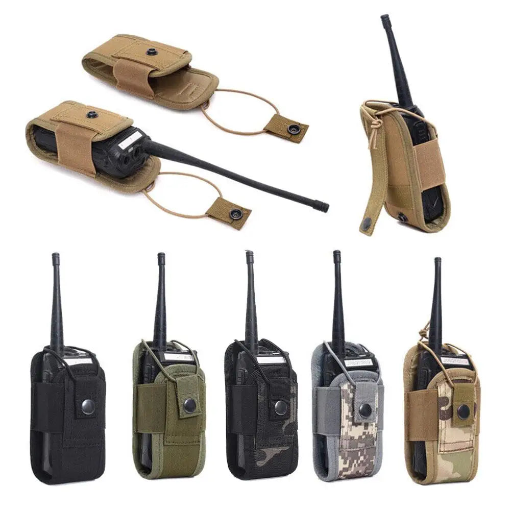 Soporte táctica para Radio, funda para Radios de alta resistencia para portátil BAOFENG